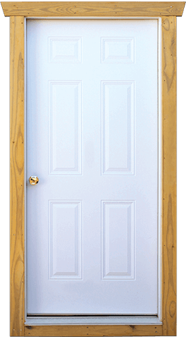 Old Hickory Sheds House Style Door Option