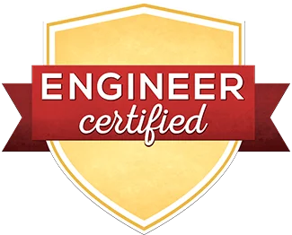 engineer certified Hickory Sheds