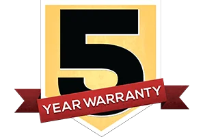Hickory Sheds 5 Year Warranty